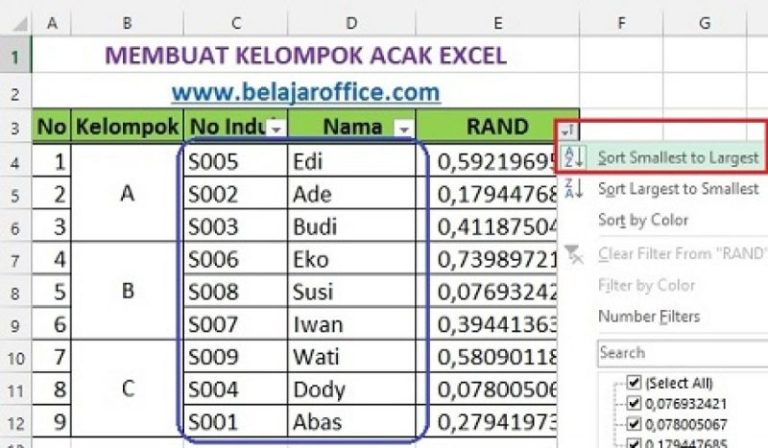 Cara Membuat Daftar Isi Di Excel Minta Ilmu